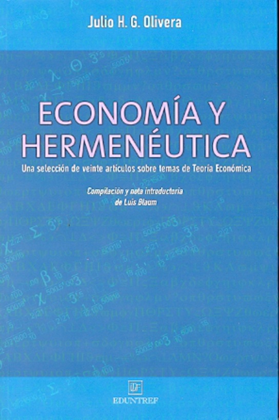 Economía y hermenéutica