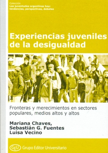 GEU. Col. JAH. 9. Experiencias juveniles de la desigualdad