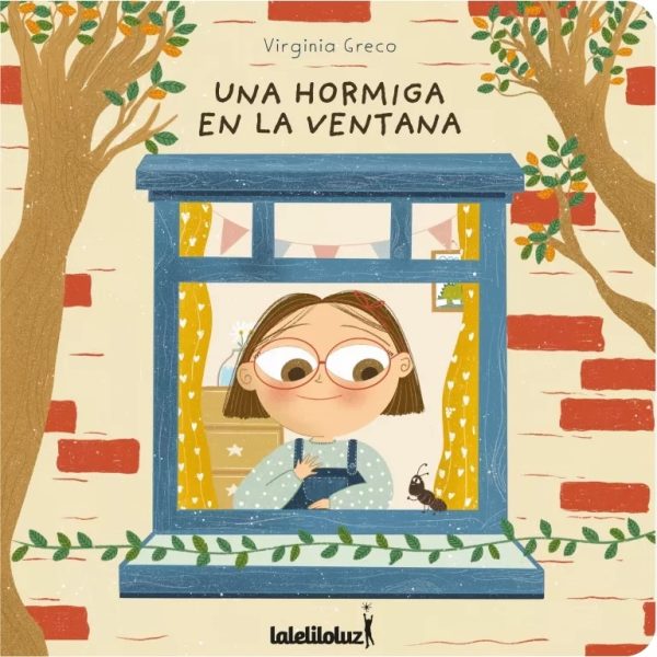 Una hormiga en la ventana