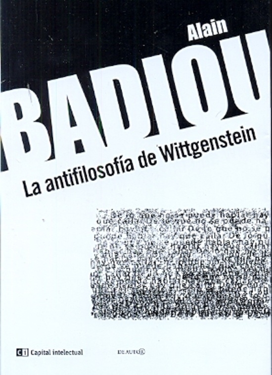 La antifilosofía de Wittgenstein