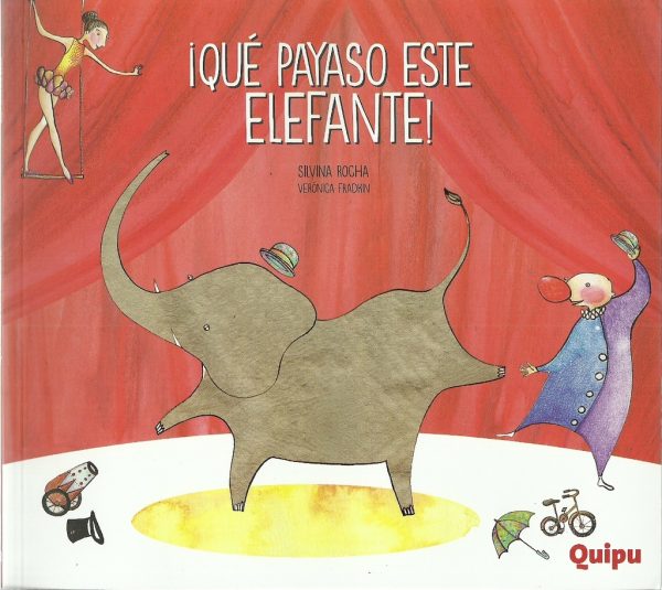 ¡Que payaso este elefante!