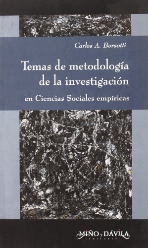 Temas de metodología de la investigación