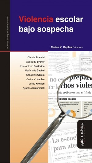 Violencia escolar bajo sospecha