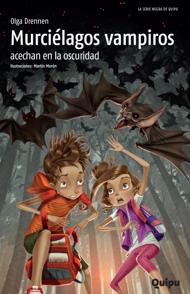 Murciélagos vampiros acechan en la oscuridad
