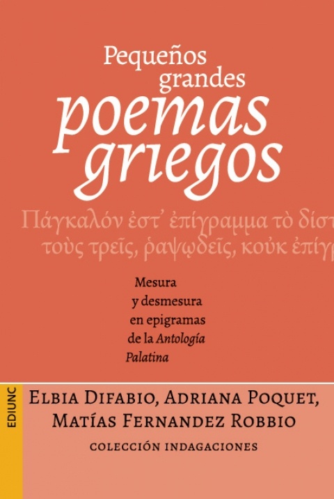Pequeños grandes poemas griegos