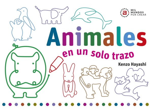 Animáles en un solo trazo
