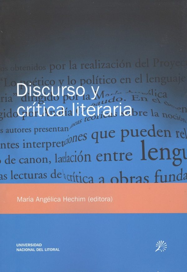 Discurso y crítica literaria