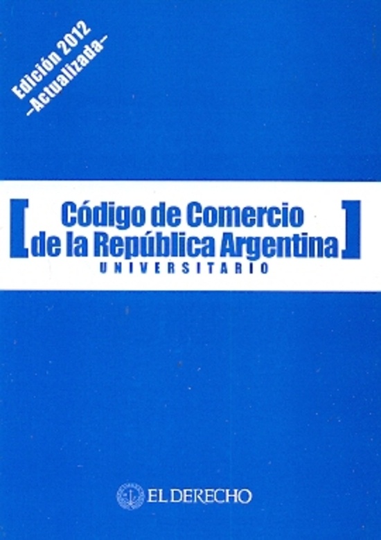 Código de comercio de la República Argentina