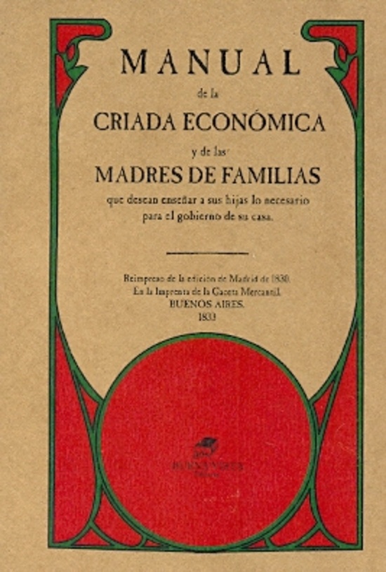 Manual de la Criada Económica y de las madres de familias