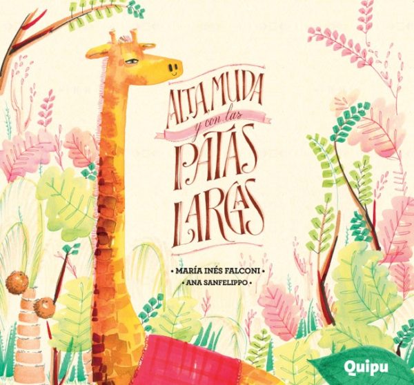 Alta muda y con las patas largas
