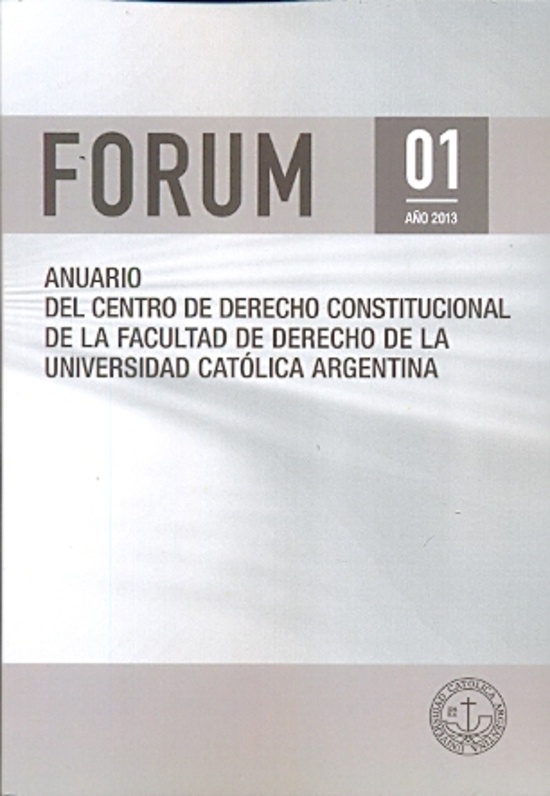 Anuario del Centro de Derecho Constitucional de la Facultad de Derecho de la Universidad Católica Ar