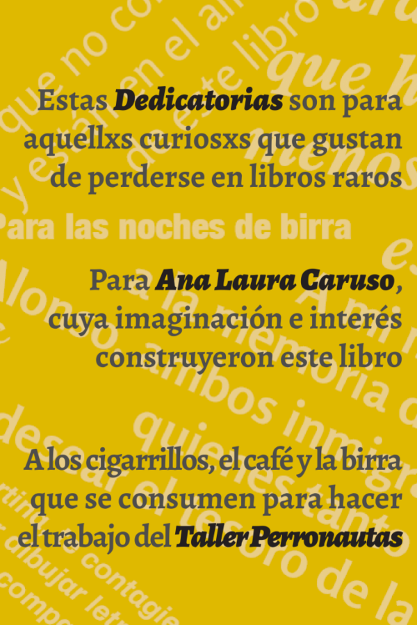 Dedicatorias