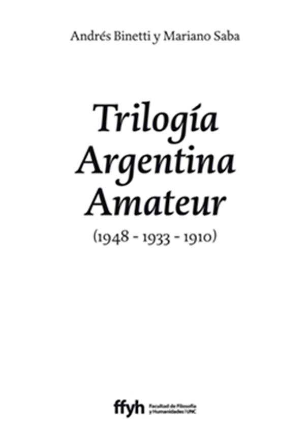 Trilogía Argentina Amateur