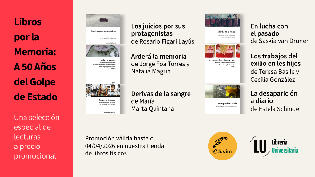 24 de marzo: Libros por la Memoria, la Verdad y la Justicia
