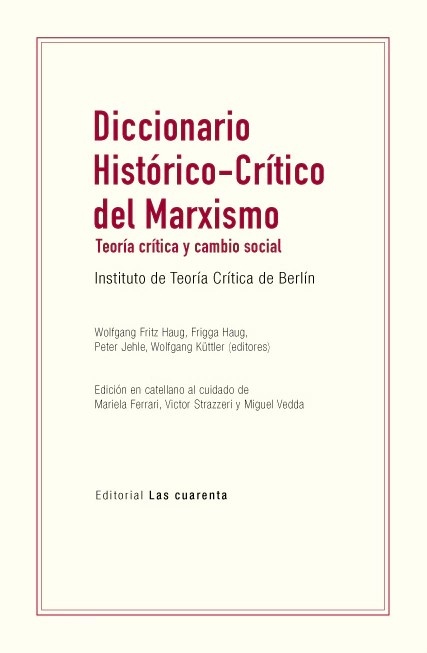 Diccionario histórico - Crítico del Marxismo