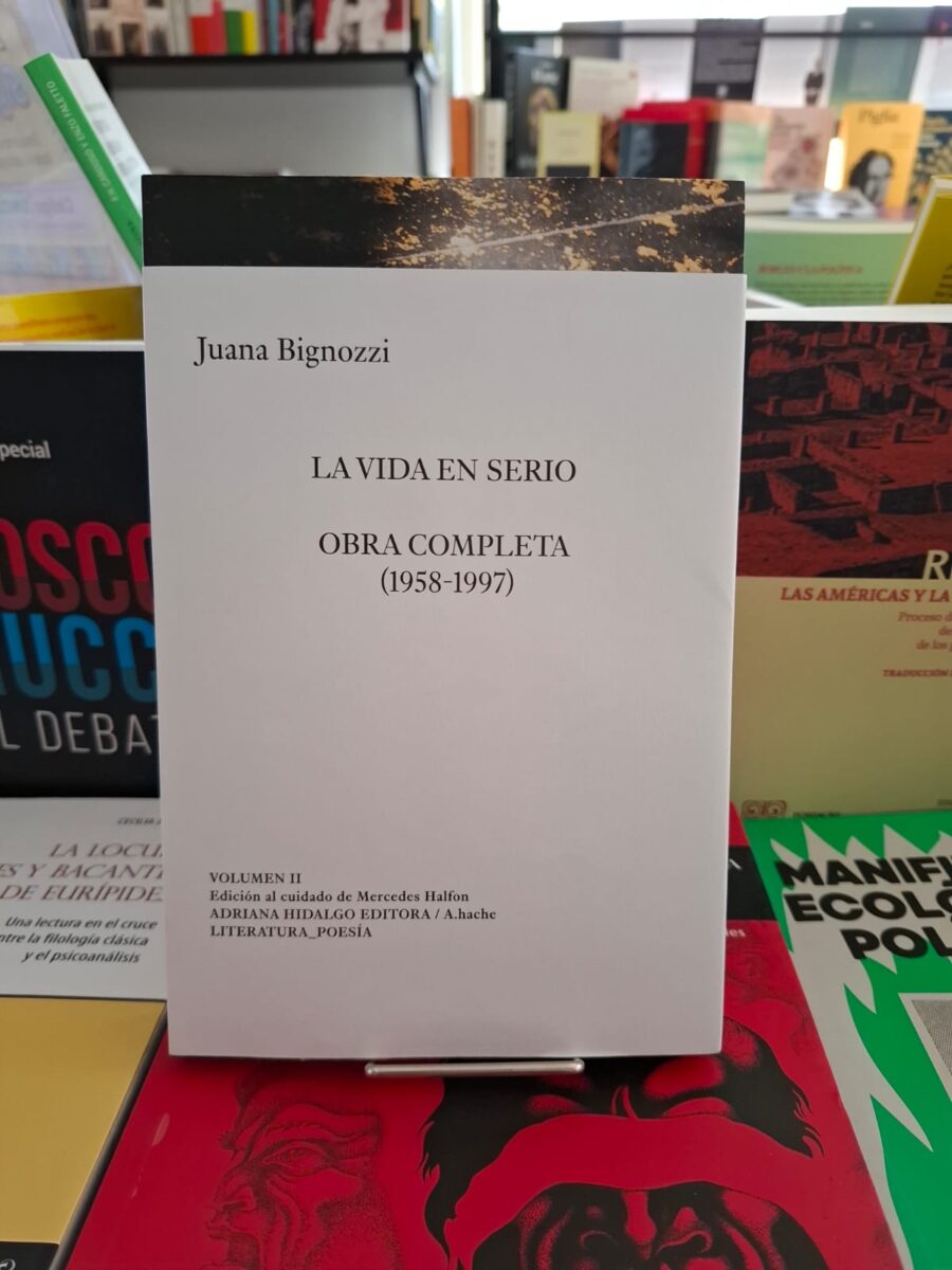 foto Tapa libro la vida en serio